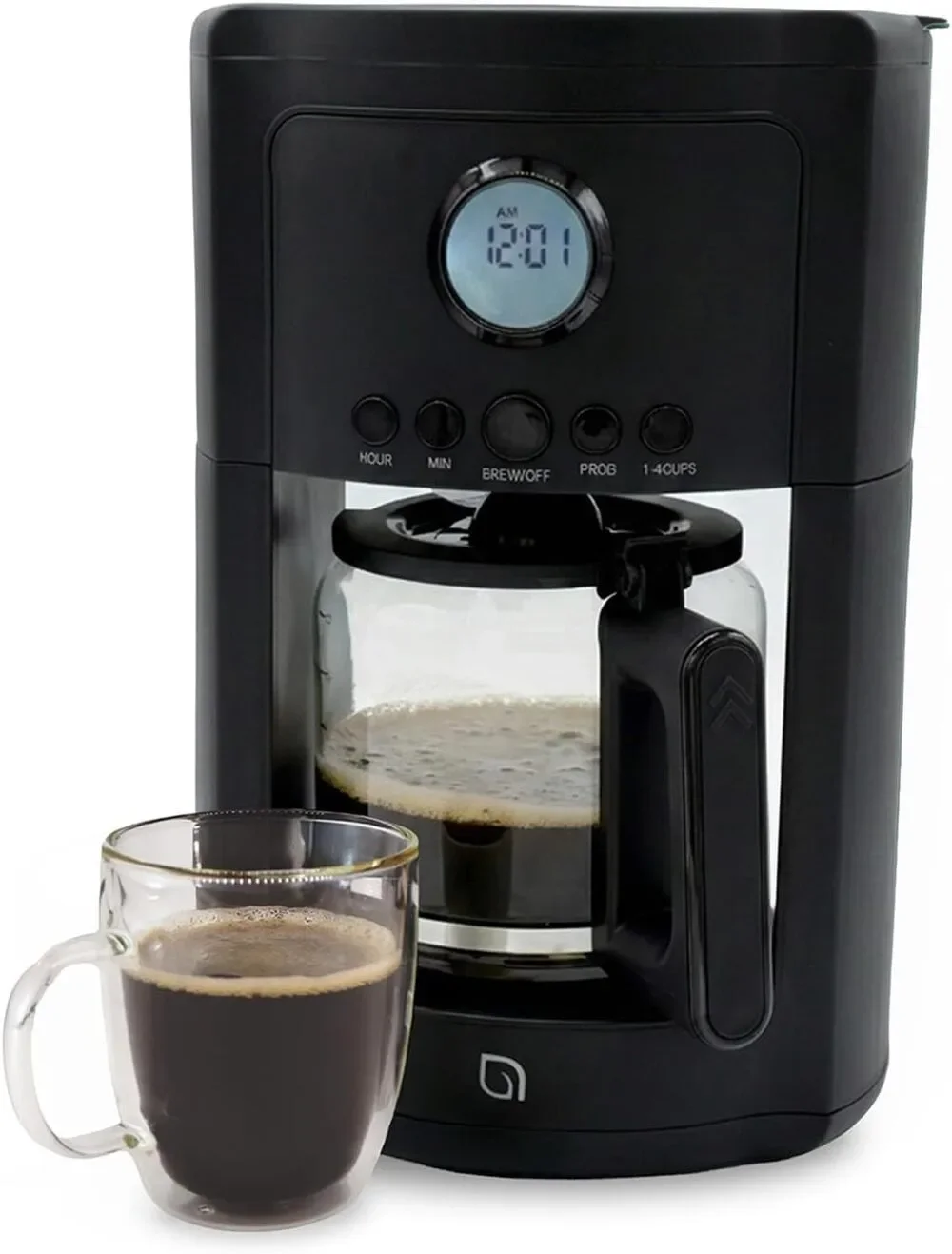 Eco Series 12 Cup Drip Coffee Maker 24 HR Programmable with Digital Display